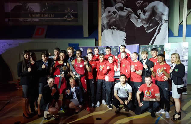 inter service armed forces boxing championships senior combined services team